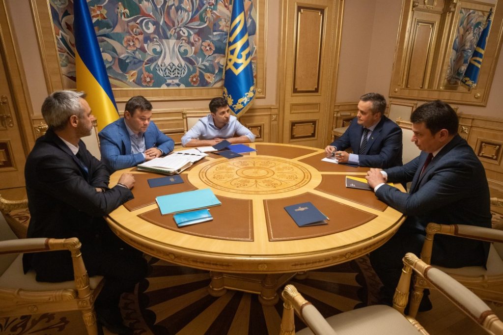 Зеленський зустрівся з директором НАБУ Ситником і керівником САП Холодницьким