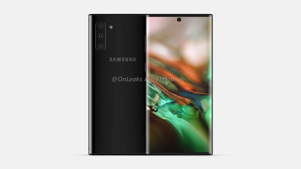 Samsung Galaxy Note 10 получит новый дизайн: опубликованы впечатляющие фото