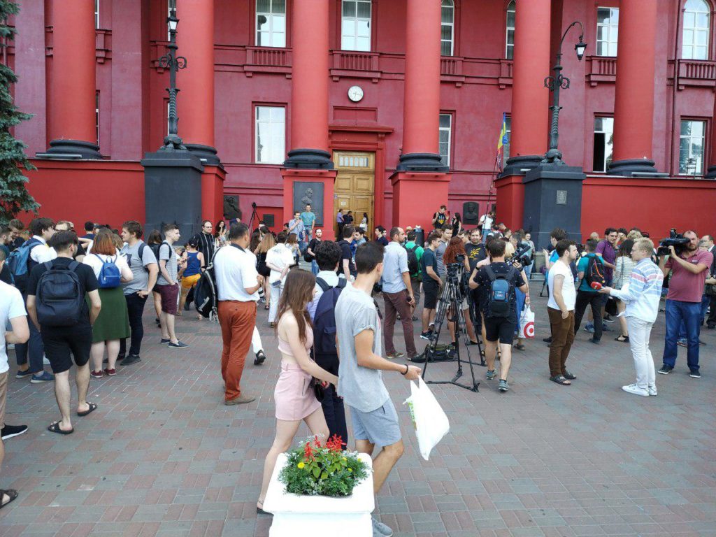 Студенчество является локомотивом изменений в Украине – Федина о снятии Портнова с должности в КНУ им. Шевченко