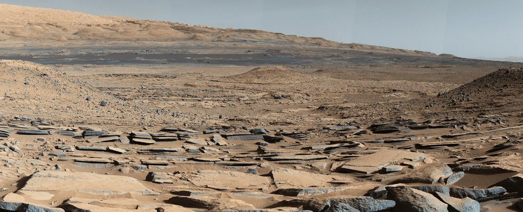 Марсоход Curiosity нашел место, где следует искать жизнь на Марсе