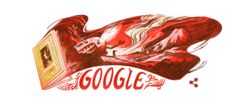 “Країна багряних хмар”: Google присвятив дудл до 60-річчя з дня видання першої книги братів Стругацьких