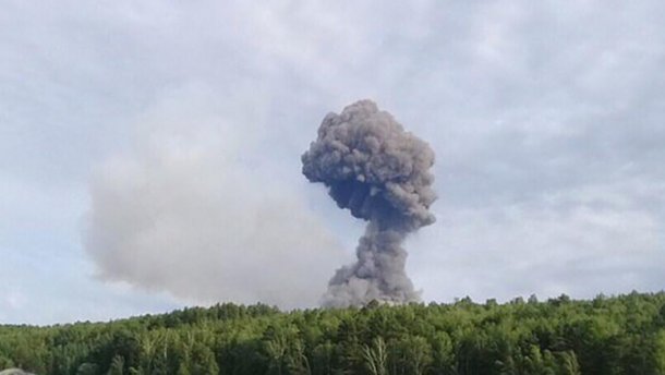 В Красноярском крае закрыли воздушное пространство в районе взрывов в военной части