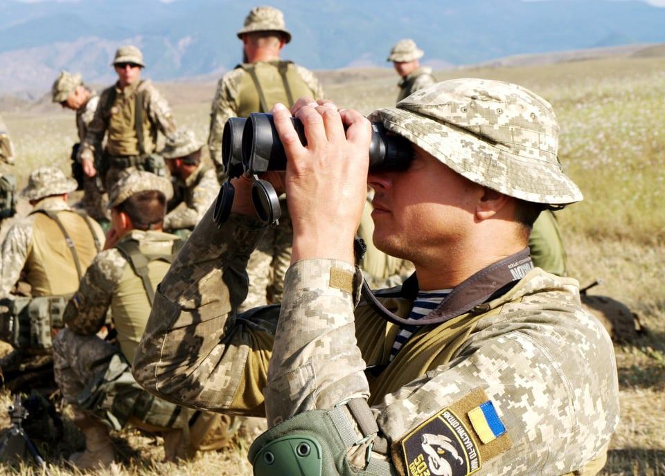 Українські морпіхи беруть участь в міжнародних навчання в Грузії: яскраві фото