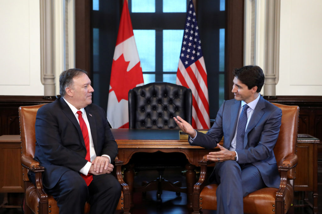 Прем’єр Канади Трюдо та держсекретар США Помпео обговорили українське питання: перші подробиці
