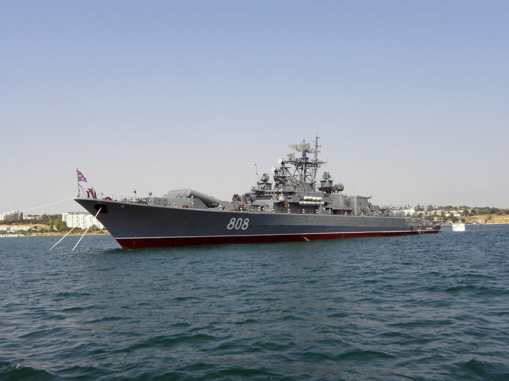 Військові кораблі РФ вийшли з окупованого Севастополя для проведення навчань у Чорному морі