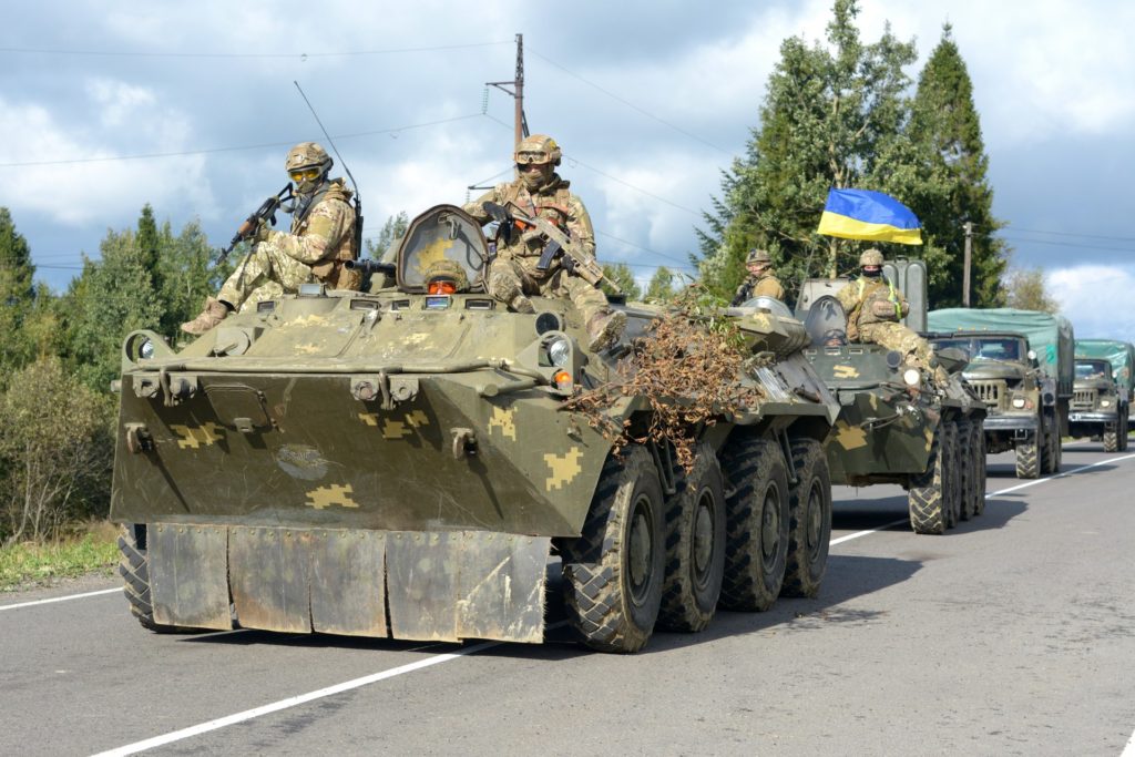В Украине стартовали военные учения «Казацкая воля»