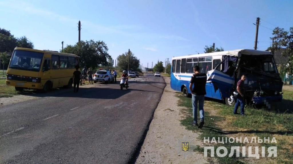 В Одесской области произошло ДТП с участием двух маршруток: десятки пострадавших