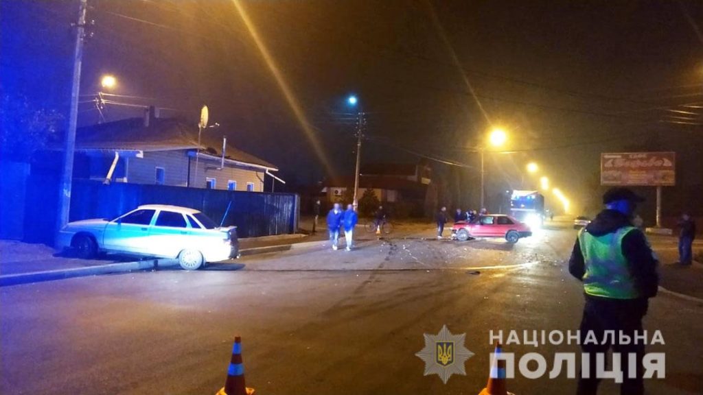 ДТП з поліцейським на Чернігівщині: постраждали троє людей