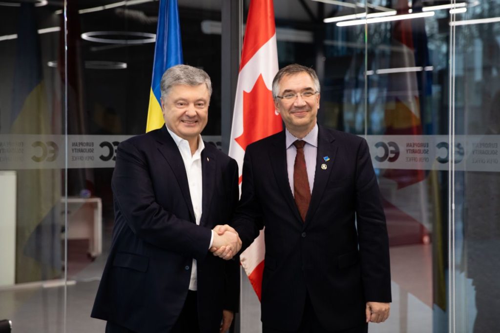 Петро Порошенко зустрівся з послом Канади в Україні