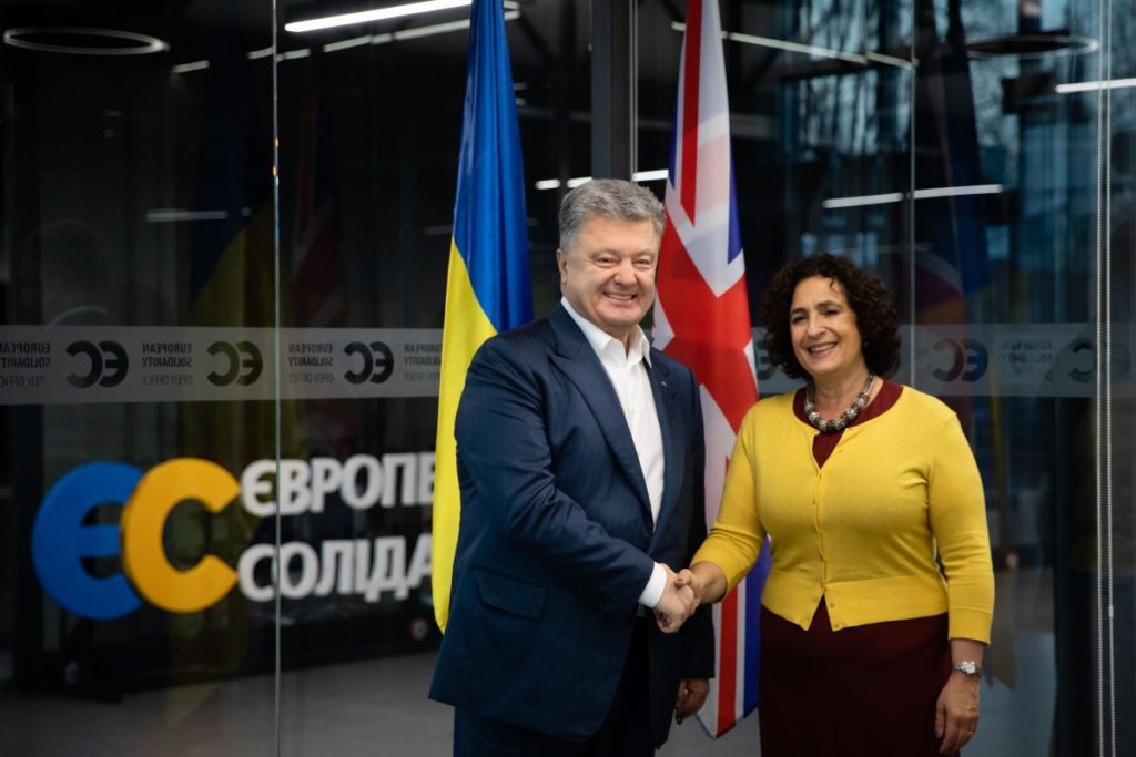 Петр Порошенко встретился с новым послом Великобритании в Украине