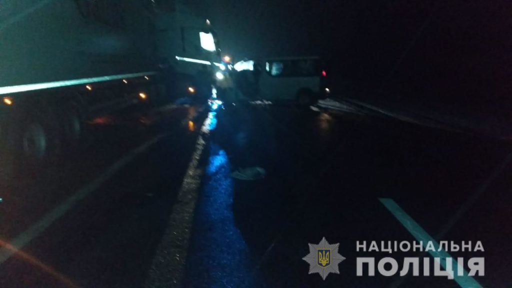 Тройное ДТП на Львовщине: один человек погиб и еще 7 были травмированы