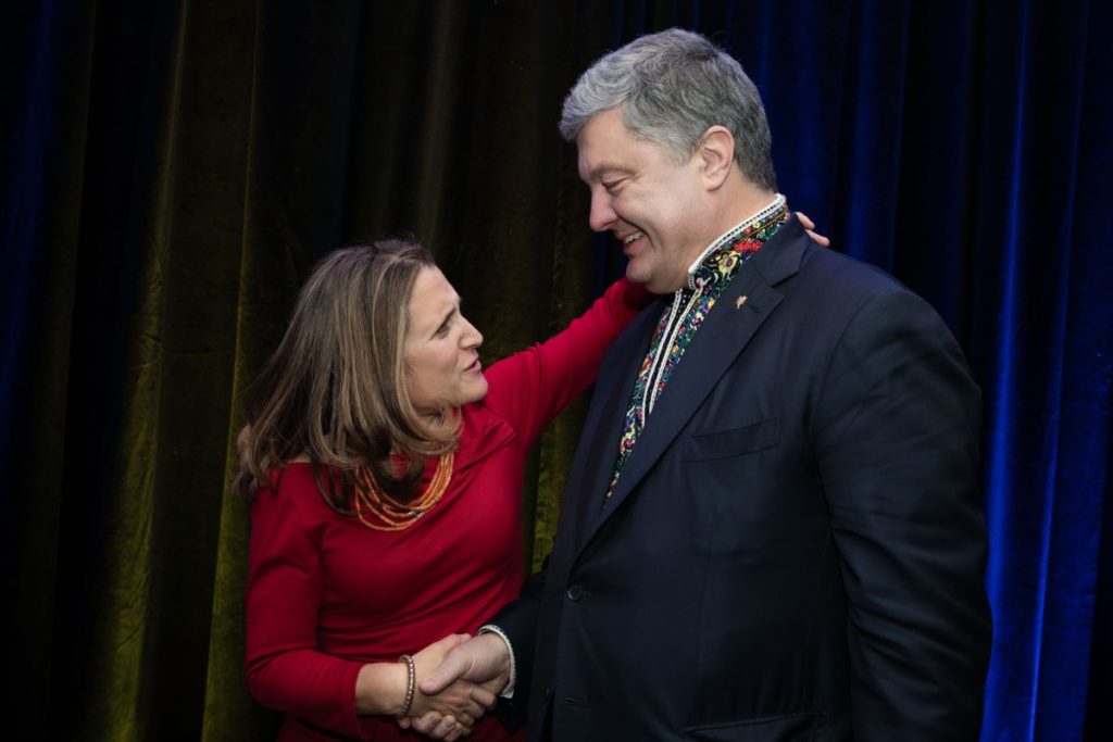 Ми вдячні вам: заступник прем’єра Канади про роль Порошенка у протидії агресії РФ