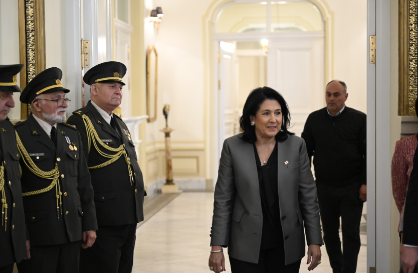 До України з візитом приїхала президентка Грузії Саломе Зурабішвілі
