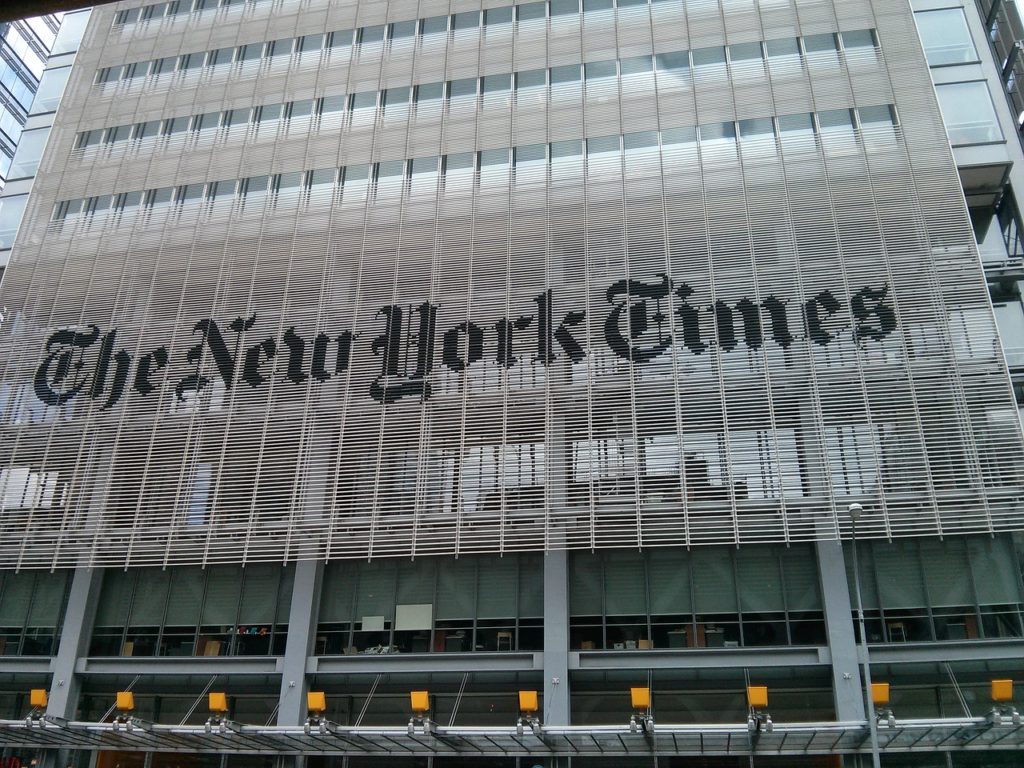 Видання The New York Times виправило карту України без Криму