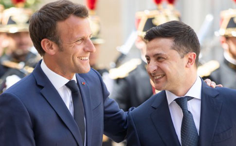 В Офісі президента анонсували візит Макрона в Україну