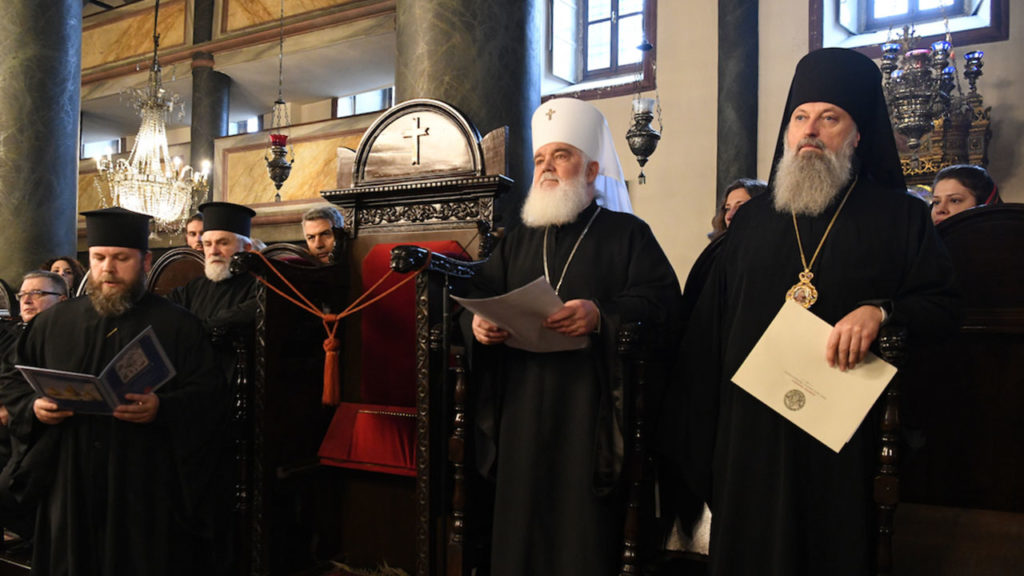 По случаю годовщины предоставления автокефалии делегация ПЦУ посетила Константинополь