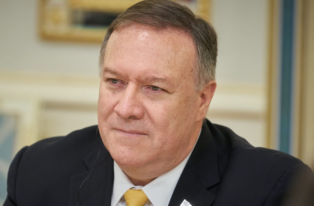 Помпео заявив, що США пильно слідкують за ситуацією у Білорусі