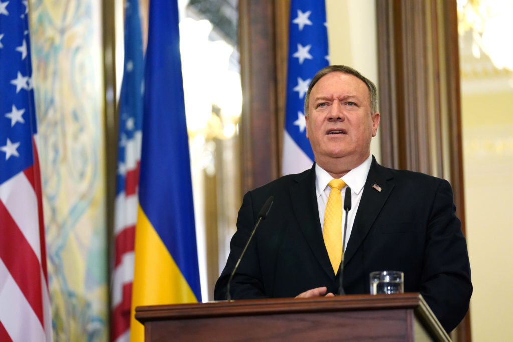 Україна є фортецею між Східною Європою і авторитаризмом — Помпео