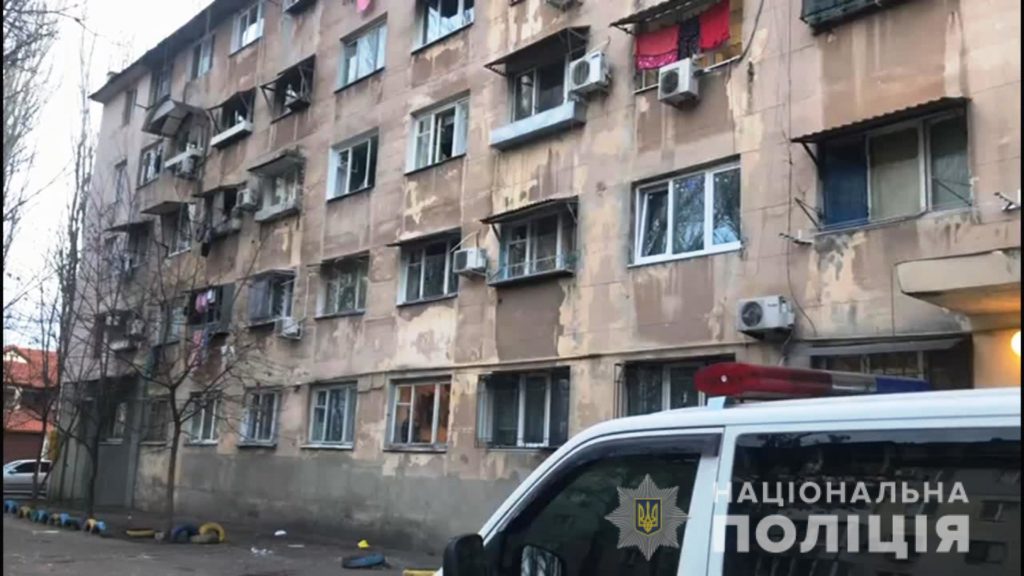В одеському гуртожитку вибухнула граната: троє постраждалих