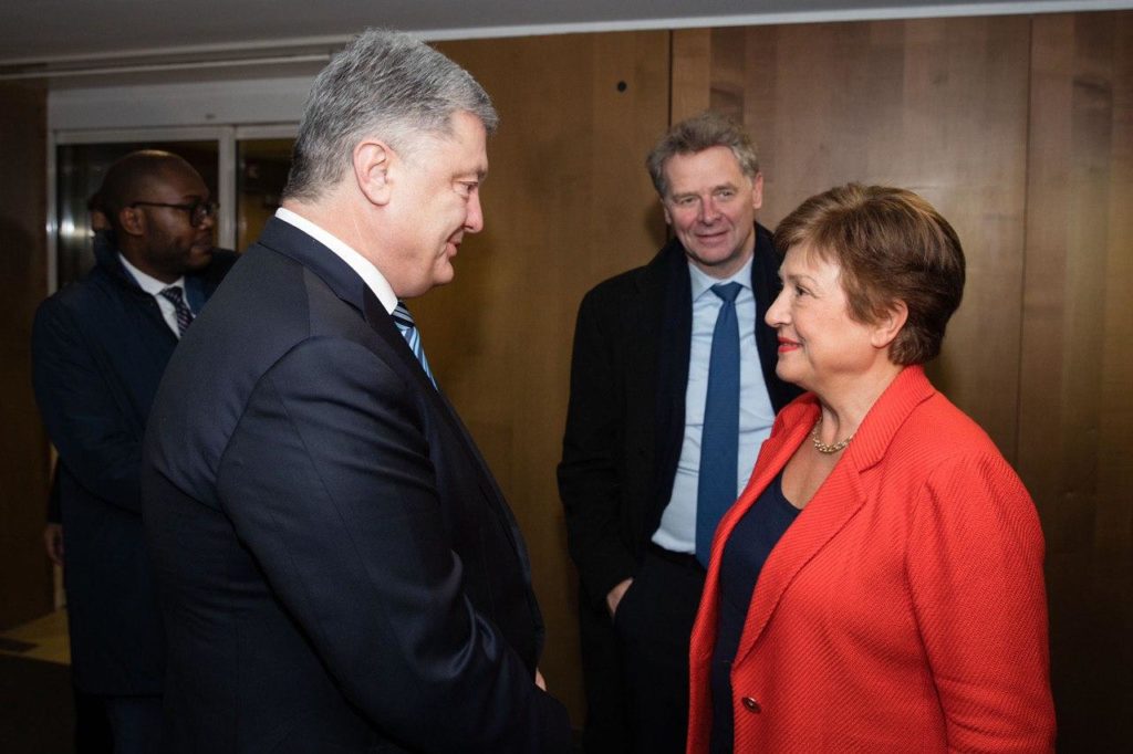 Порошенко під час зустрічі з головою МВФ: Не можна допустити згортання реформ, започаткованих за останні п’ять років