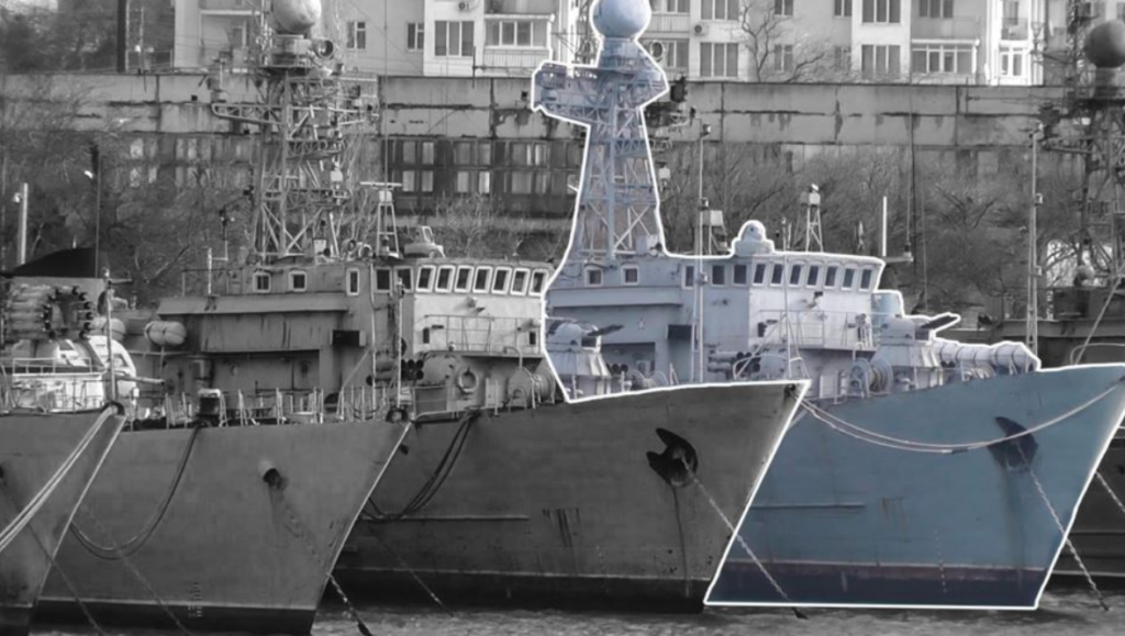 Стало відомо, де Росія тримає захоплений український тральщик “Черкаси” – ЗМІ