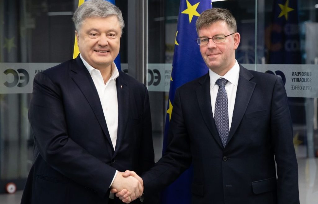 Порошенко зустрівся з послом Литви Марюсом Янукосісом