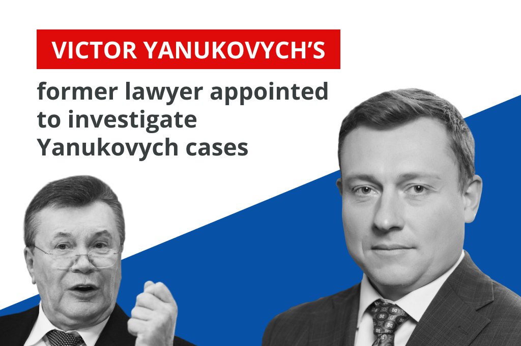Viktor Yanukovych’s former lawyer appointed to investigate Yanukovych cases
