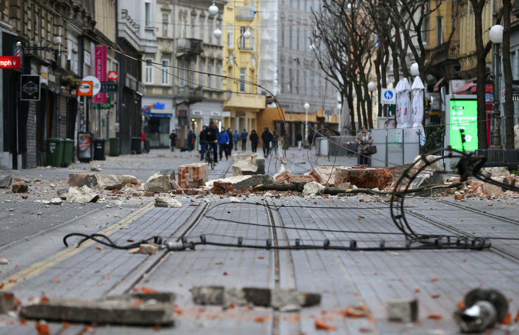 Пошкоджені будівлі та головний собор: Хорватію сколихнули два потужні землетруси