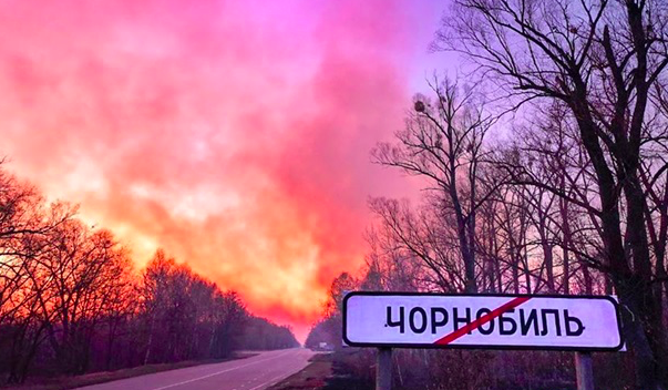 У Чорнобилі горить “рудий ліс”