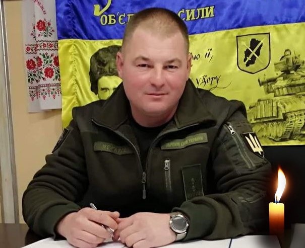 В районі проведення ООС помер командир Першої танкової бригади Юрій Межаков