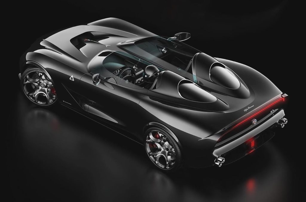 Дизайн-студія створила ескізи екстремального родстера Alfa Romeo: вражаючі фото