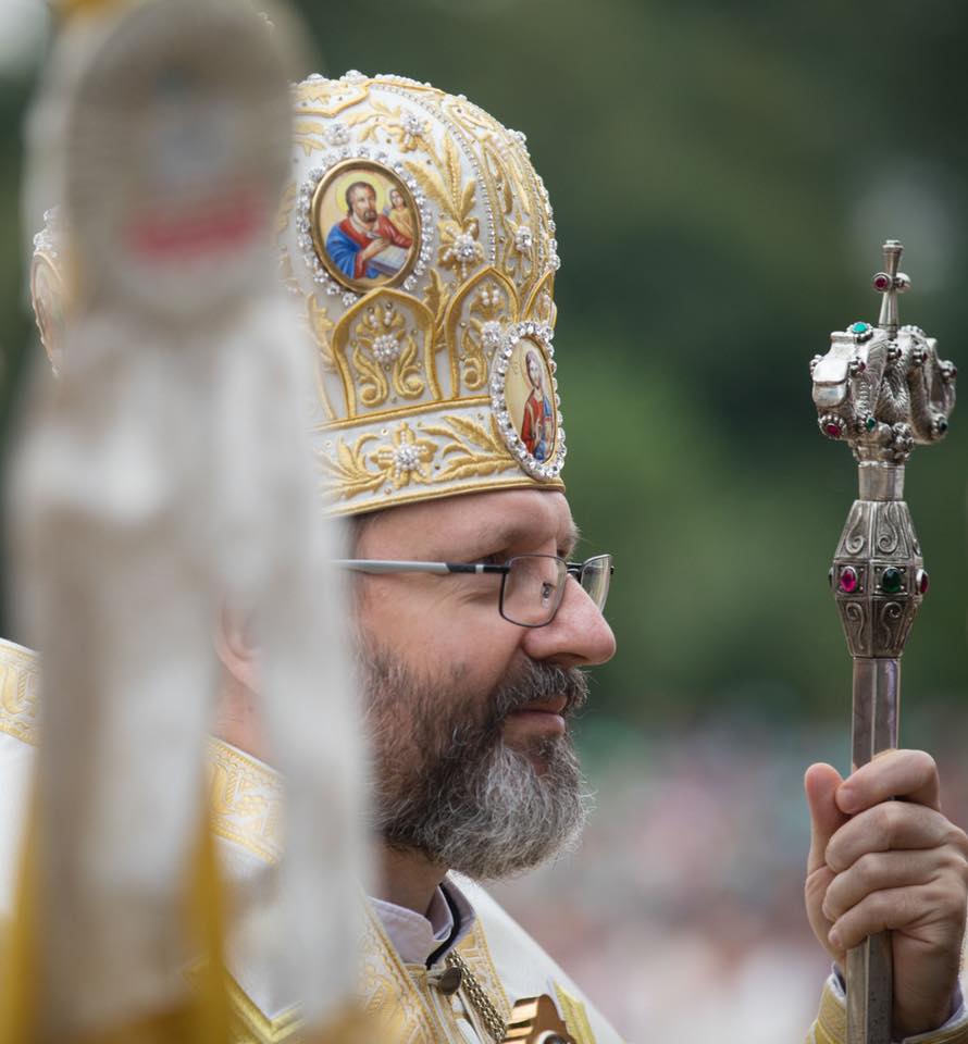 Петро Порошенко привітав патріарха УГКЦ Святослава з 50-річним ювілеєм