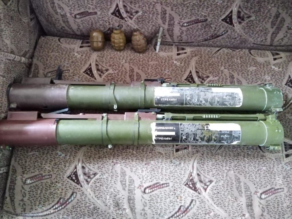 На Луганщине нашли оружие наемников РФ