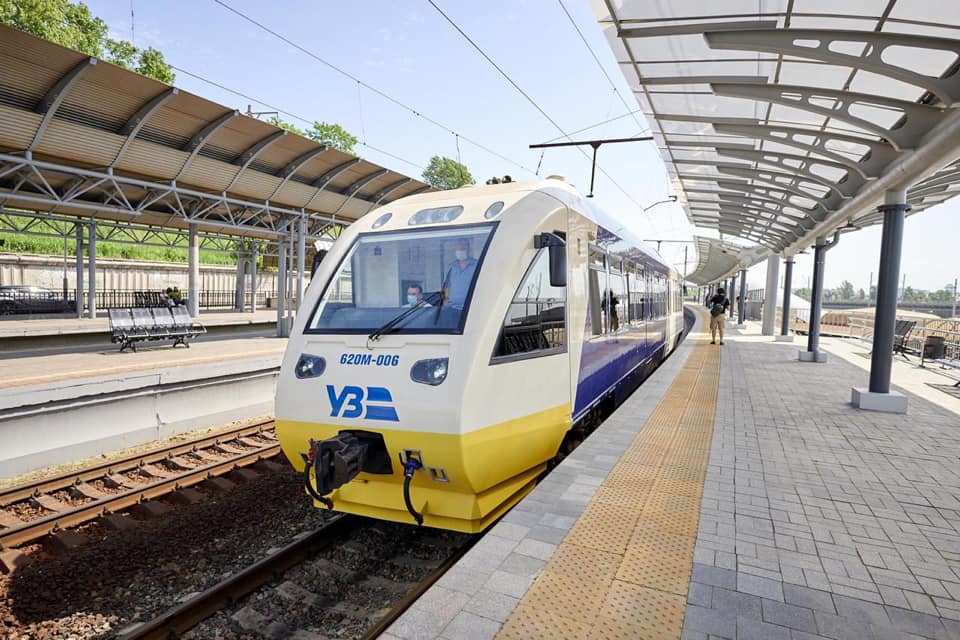 З 15 червня потяг Kyiv Boryspil Express відновить роботу
