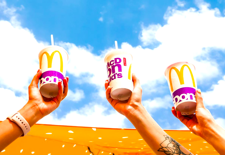 McDonald’s в Україні відмовився від пластикових стаканів