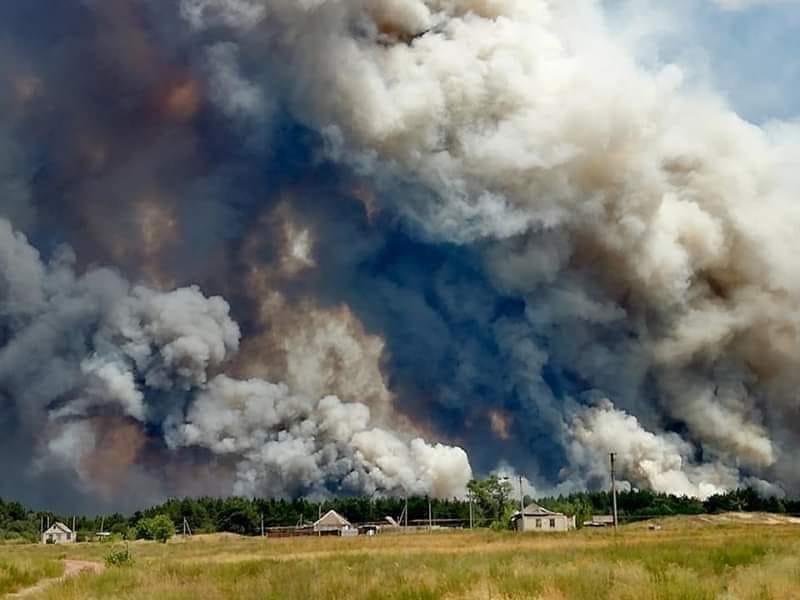 На Луганщині через пожежу загинуло вже шість осіб