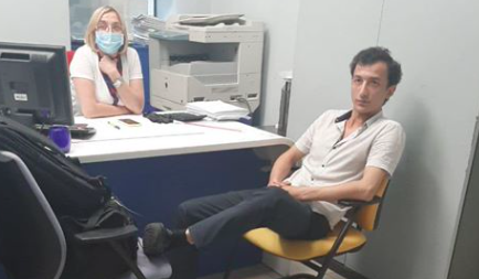 Захоплення бізнес-центру у Києві: зловмисник вимагає доступу до ЗМІ