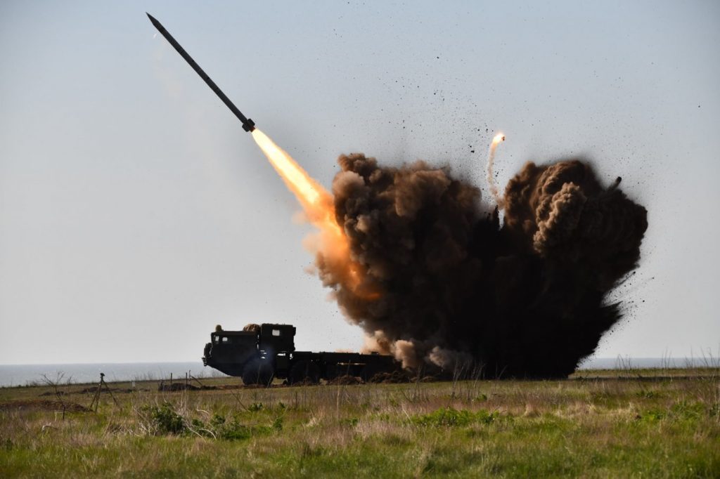 Украина провела испытания ракетного комплекса «Ольха»