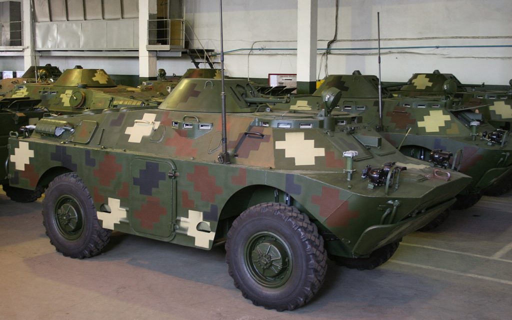 Українські військові отримали 50 модернізованих бронемашин БРДМ-2: фото