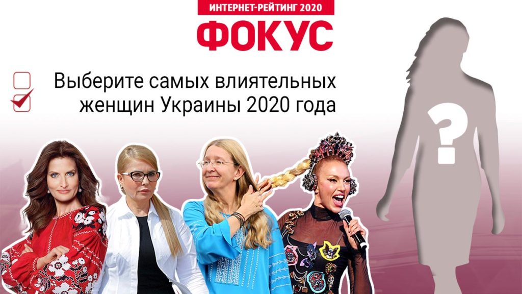 Народне голосування. Виберіть 100 найвпливовіших жінок України