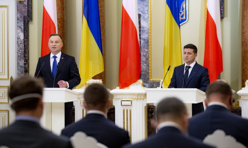 Польша и Украина продолжат работу по проекту «Триморье»: совместное заявление Зеленского и Дуды