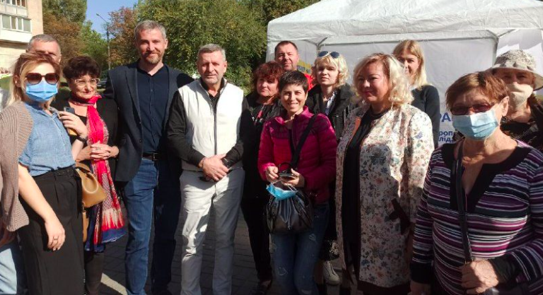 Чийгоз підтримав запорізьку команду “Європейської Солідарності” на місцевих виборах