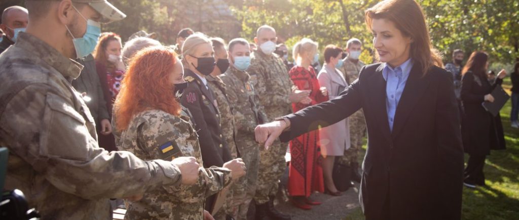Марина Порошенко: “ЄС” – це та політична сила, яка чітко усвідомлює, що основа державності – це армія