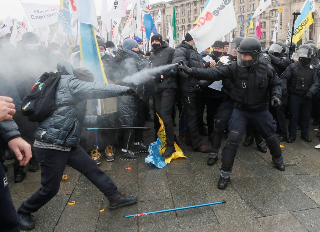Акція ФОПів на Майдані: з’явилась перша інформація про постраждалих