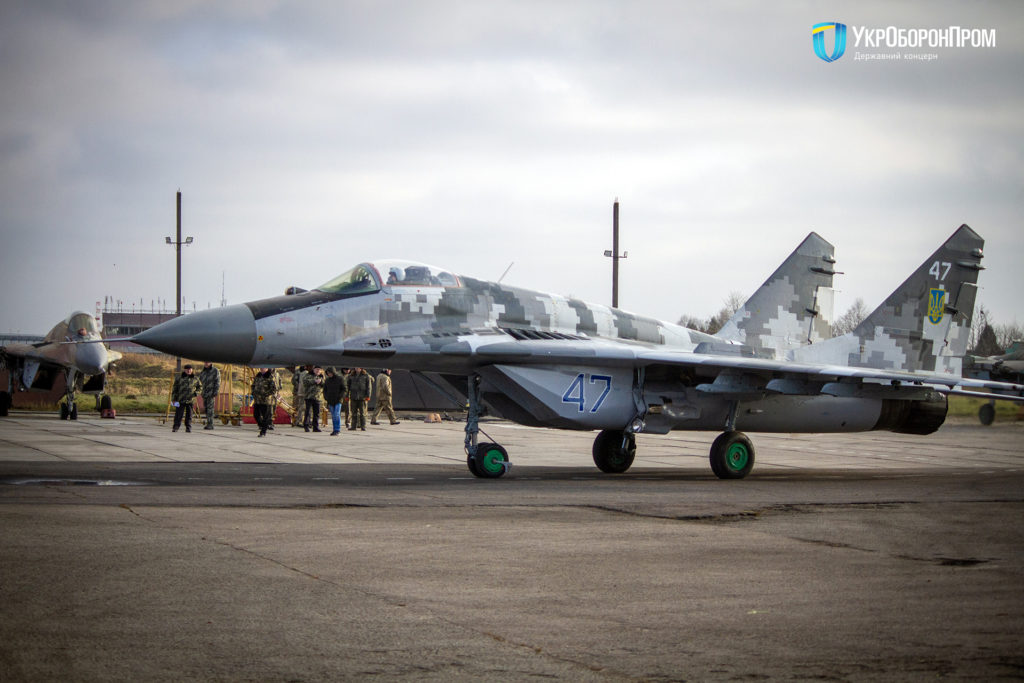 Українські військові отримали відремонтований МІГ-29