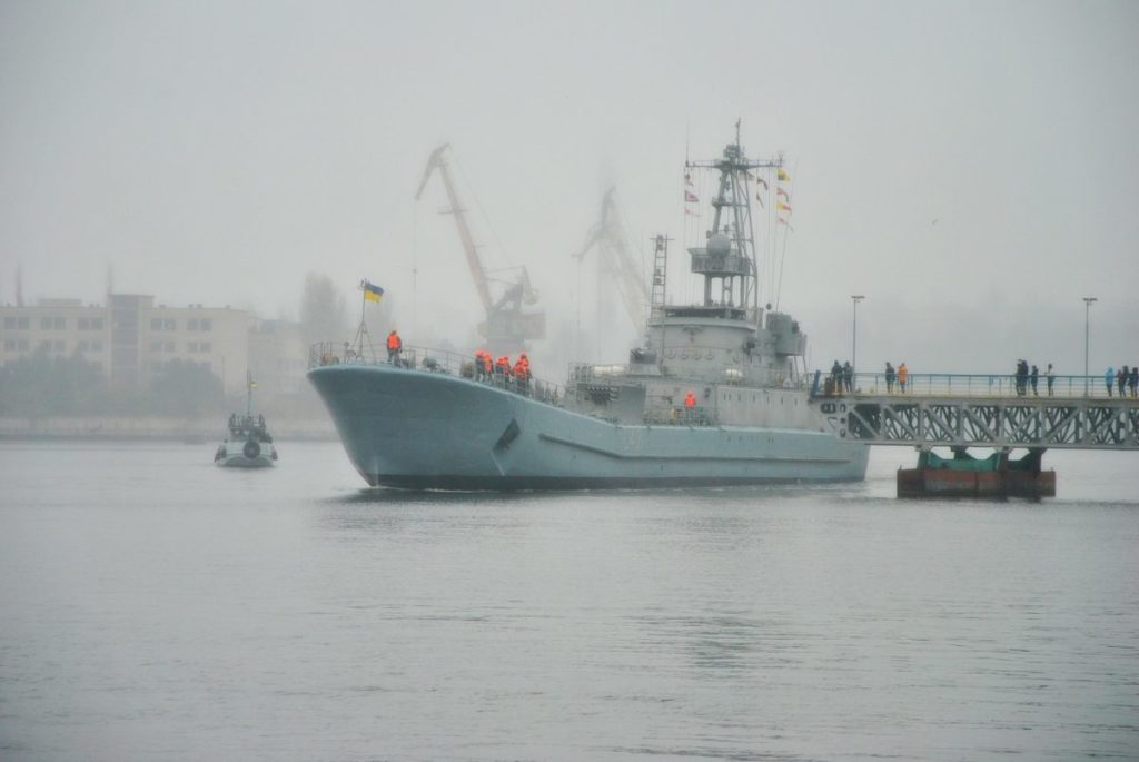 Найбільший десантний корабель ВМС ЗСУ “Юрій Олефіренко” повернувся до служби : фото