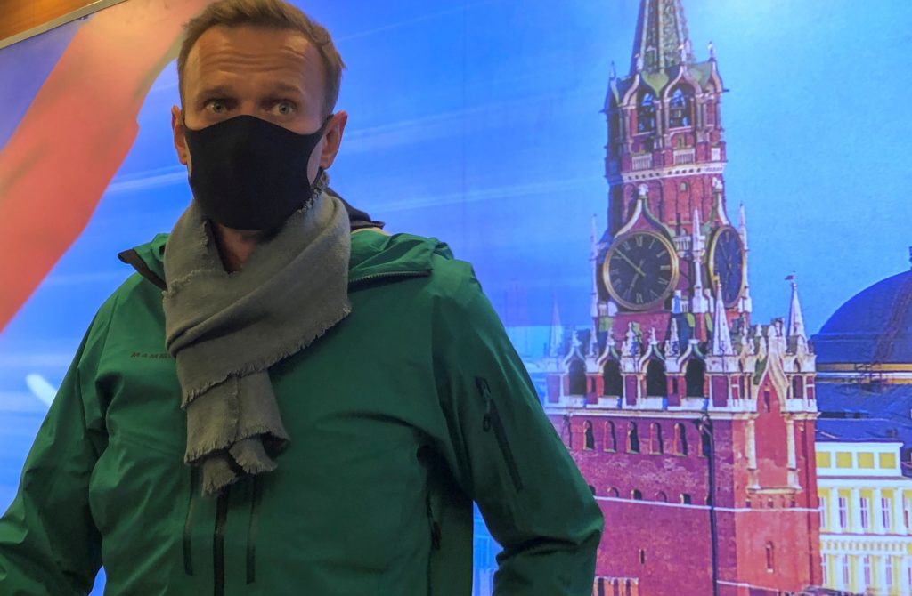 Затримання Навального: політик перебуватиме під вартою до обрання йому запобіжного заходу