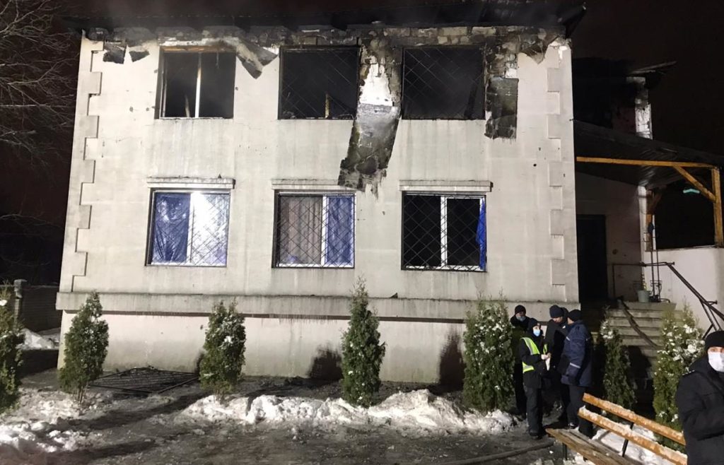 Пожежа у Харкові: будинок для літніх людей працював нелегально