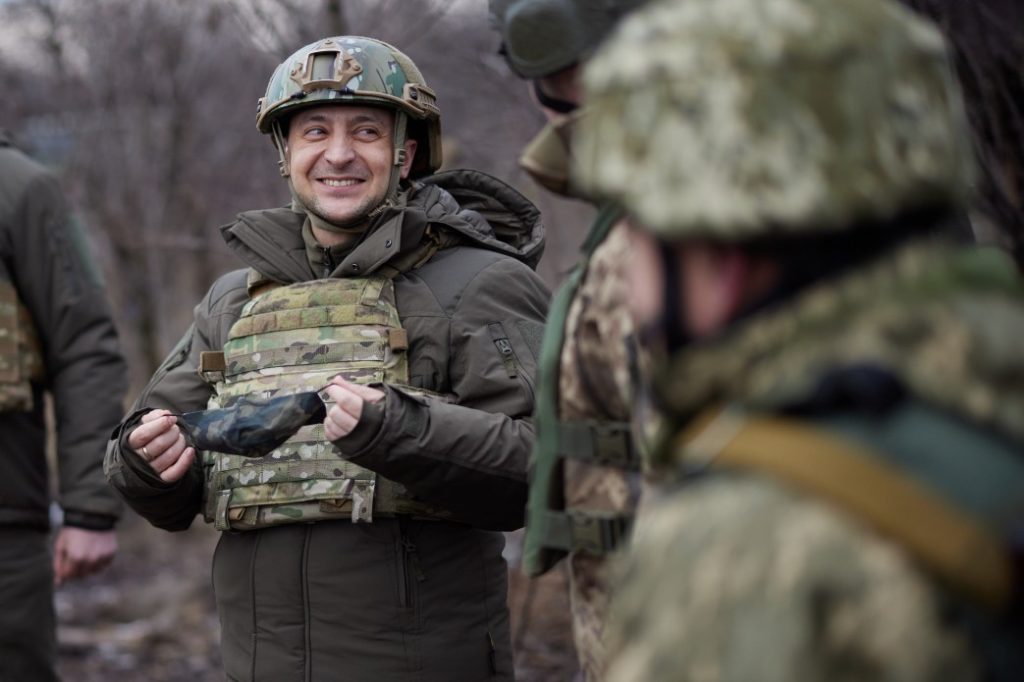 Зеленський назвав російські війська на Донбасі “сепаратистами”