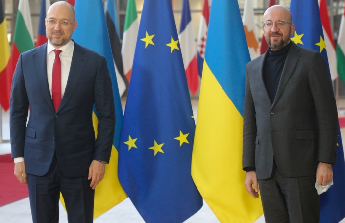 Економічна інтеграція з ЄС: Шмигаль зустрівся з президентом Європейської Ради
